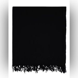 Rick Owens "Emily" mega scarf in black